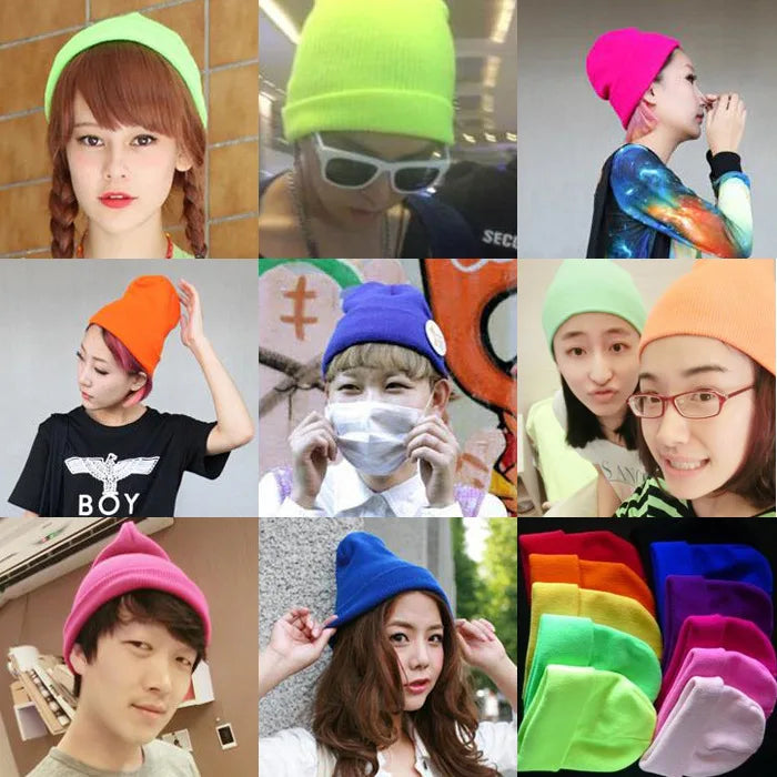 Warm winter beanies