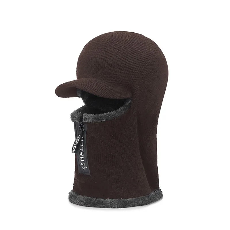 New Men Winter Warm Wool Hat