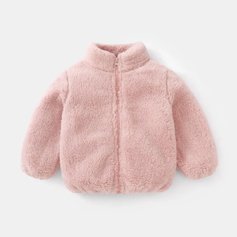 Warm Children Plush Coat