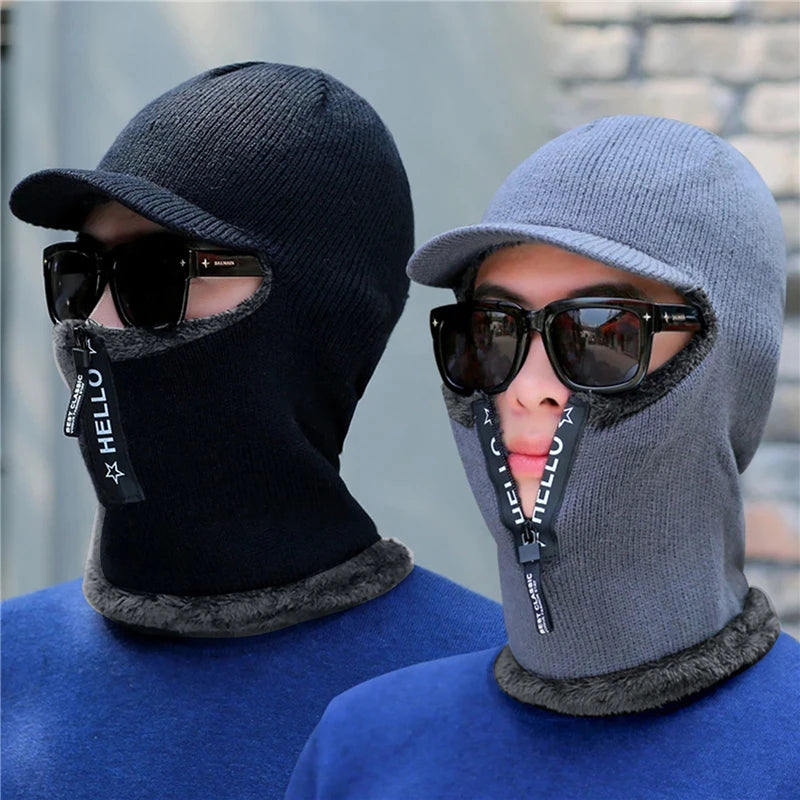 New Men Winter Warm Wool Hat