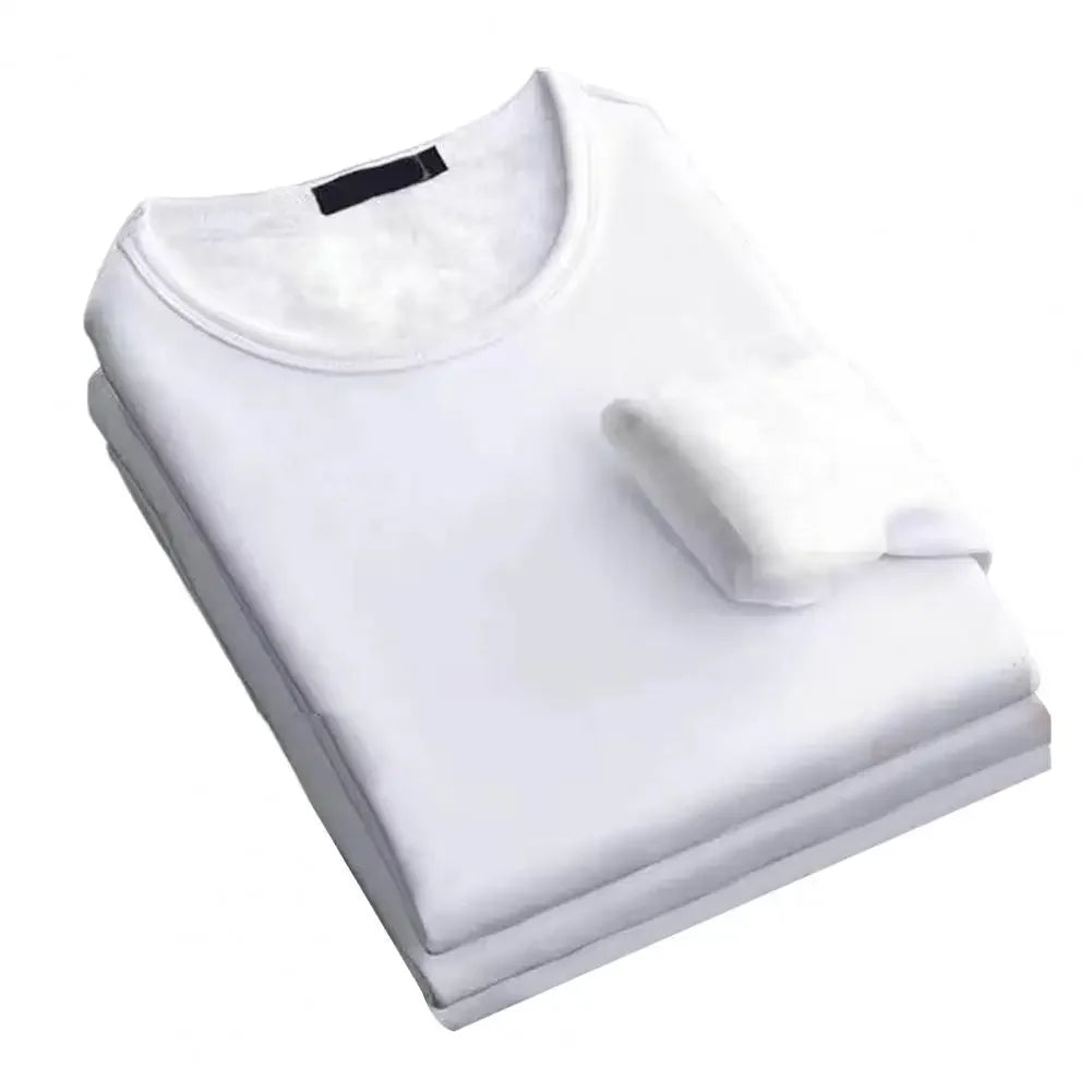 Winter  Men's Long-sleeved Thermal Underwer T-Shirt