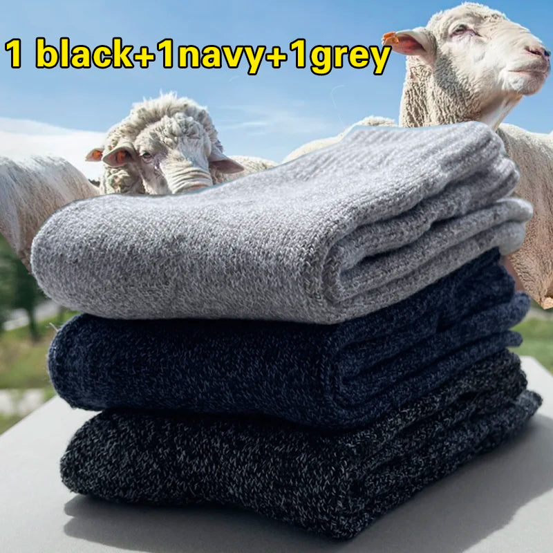 3 Pairs Winter Warm Thick Towel