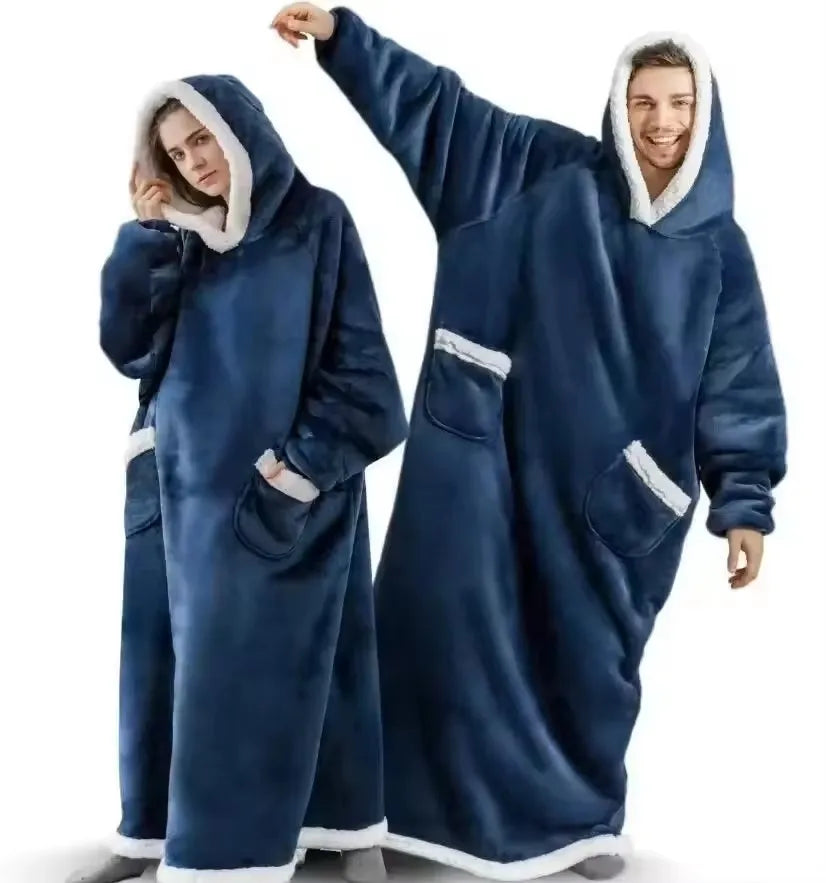 Super Long Flannel Blanket Pyjamas