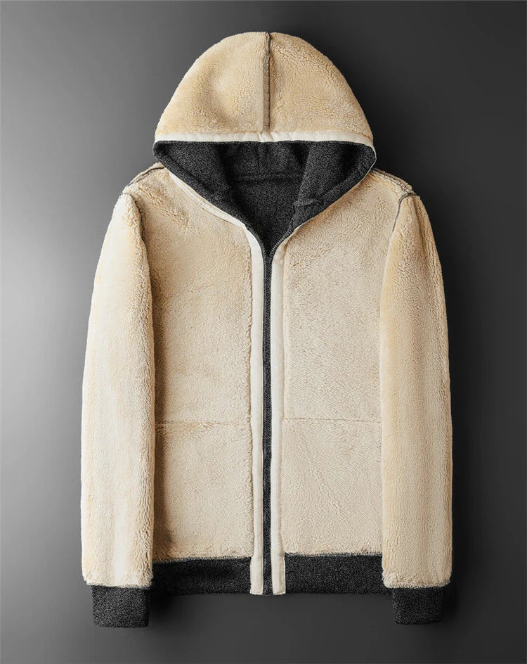 Winter Lambswool Coats Thicken Warm Jackets