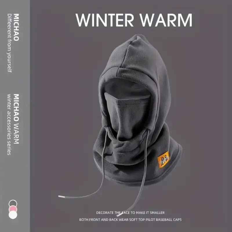 Winter Warm Hat with Mask and Neck Warmer 3-in-1