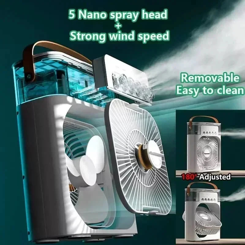 Portable New 3 In 1 Fan AIr Conditioner