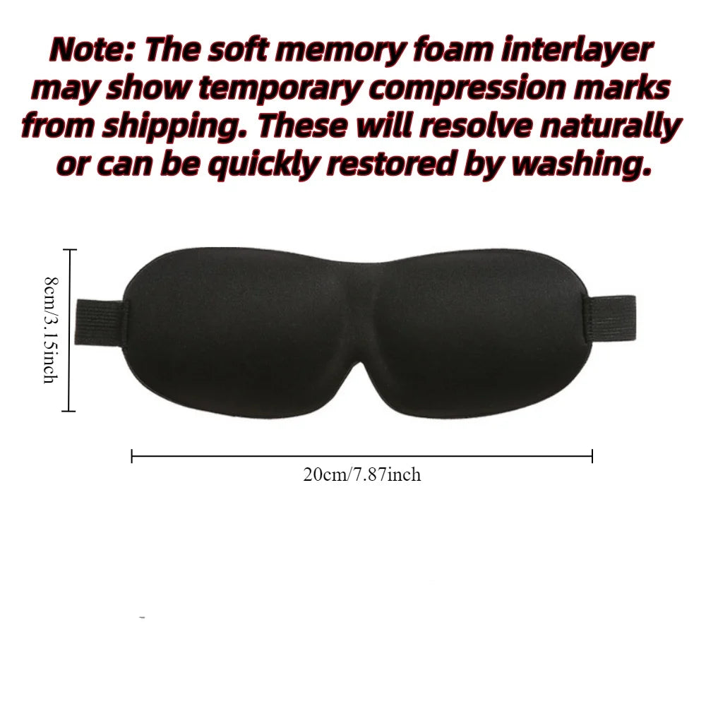 3D Sleep Mask Blindfold