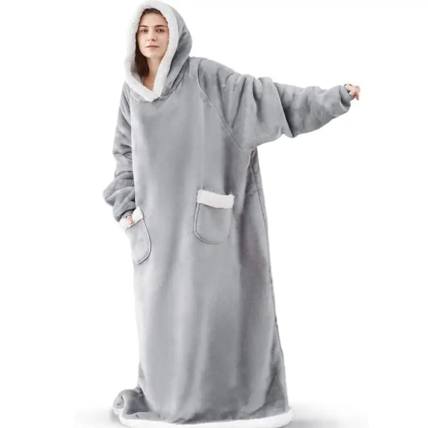 Super Long Flannel Blanket Pyjamas