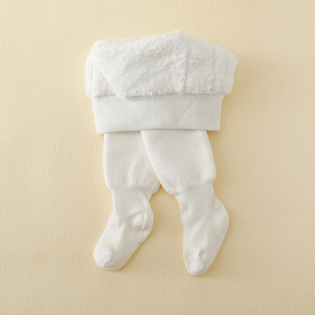 winter Infant baby thick Polar Fleece Lining stripes leggings