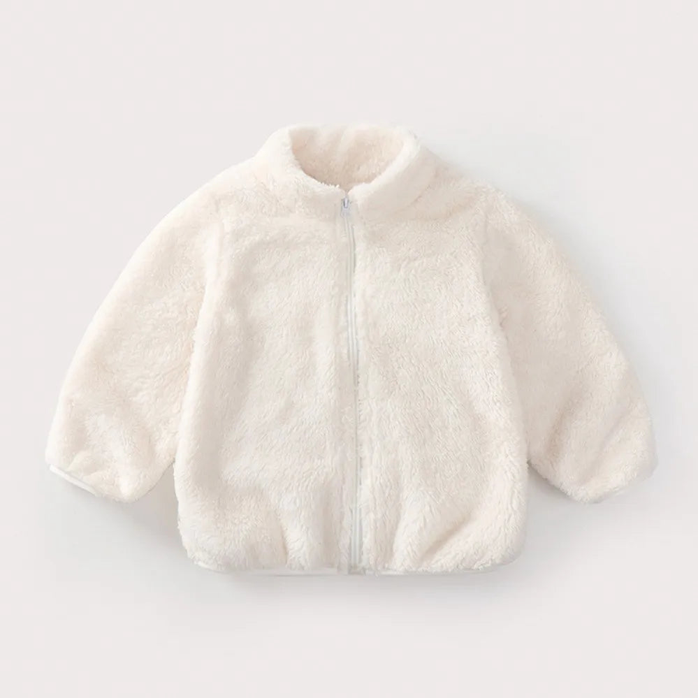Warm Children Plush Coat