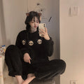 Fleece Thick Warm Women's Pajama set