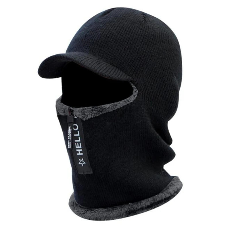 New Men Winter Warm Wool Hat