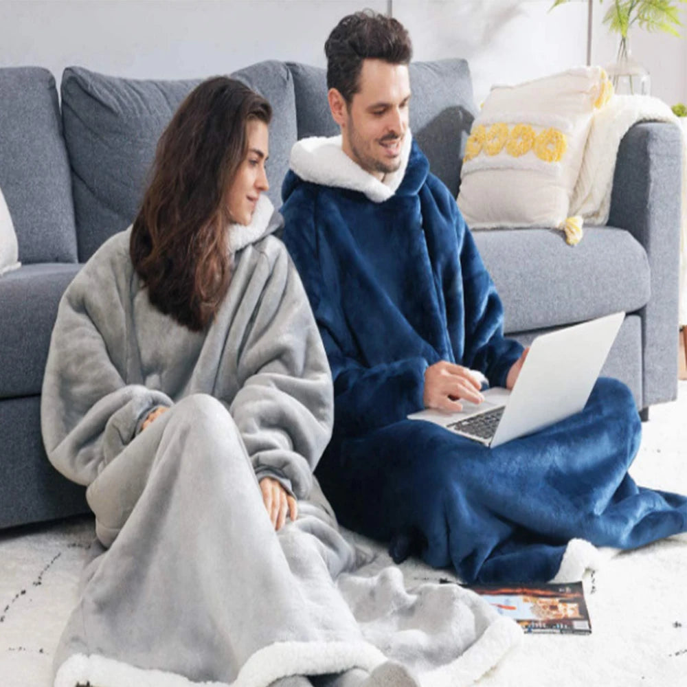Super Long Flannel Blanket Pyjamas