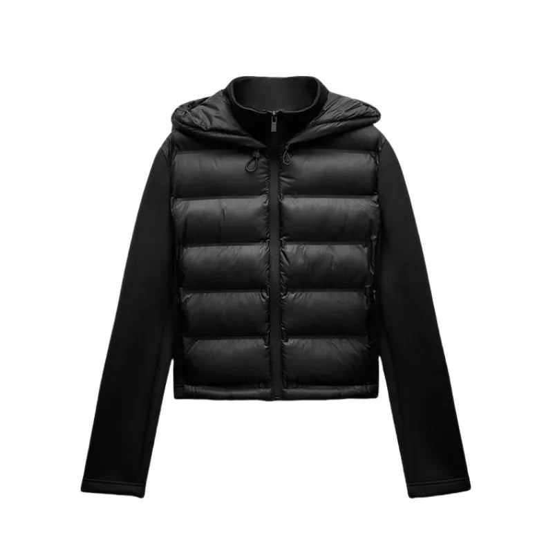 Think warm winter jacket