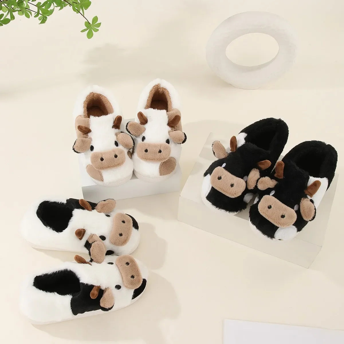 Winter Home Slippers for Couples