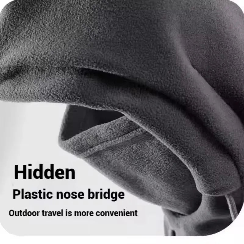 Winter Warm Hat with Mask and Neck Warmer 3-in-1