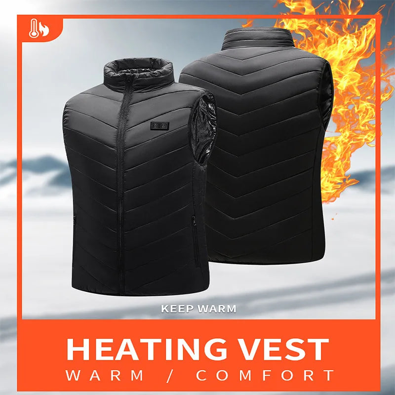 21 Heated Vest Zones Electric Heated Jackets