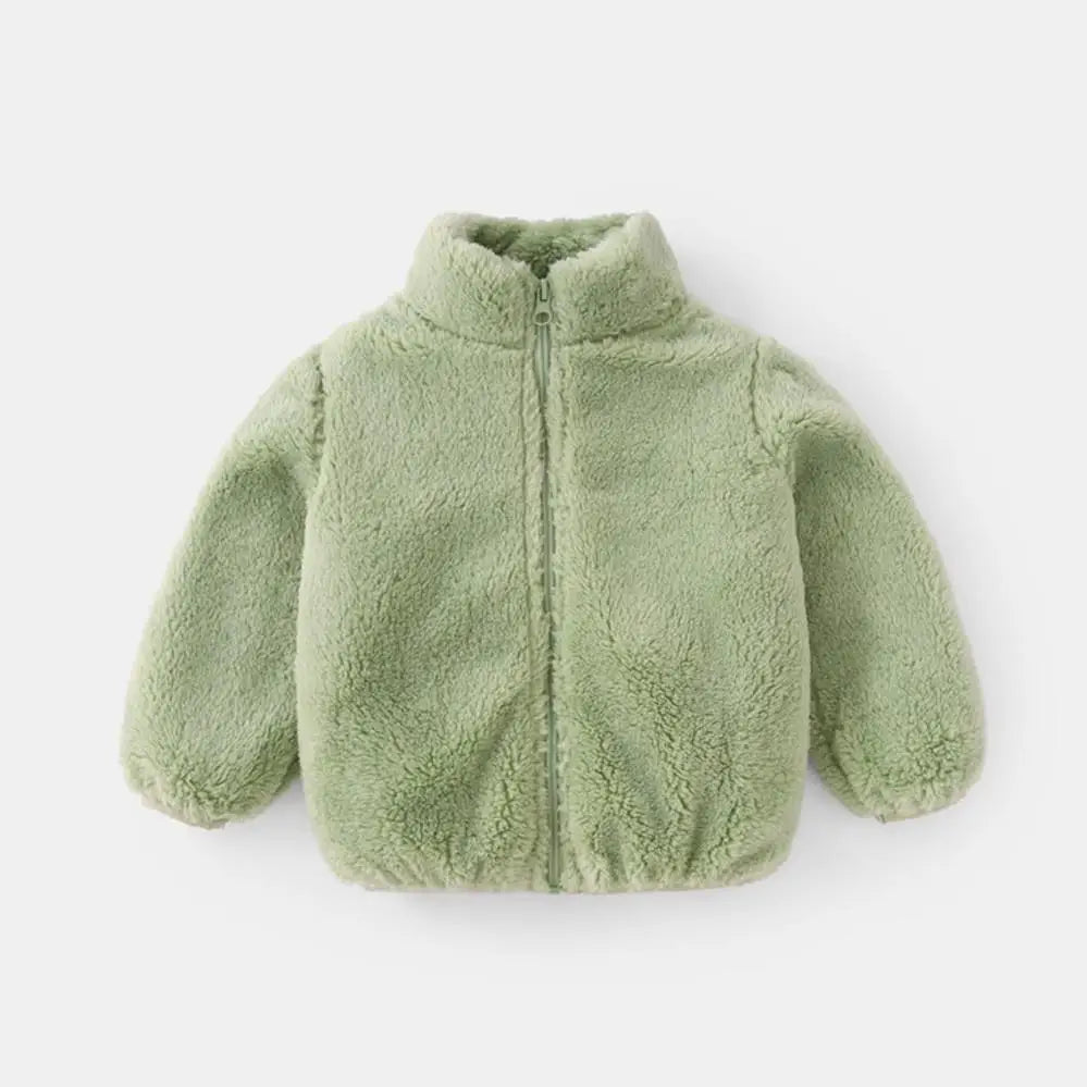 Warm Children Plush Coat