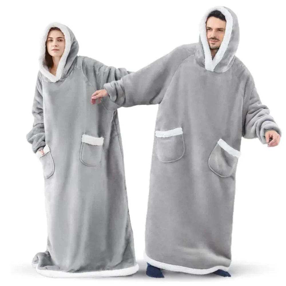 Super Long Flannel Blanket Pyjamas