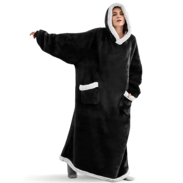 Super Long Flannel Blanket Pyjamas