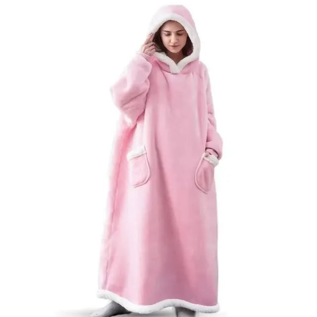 Super Long Flannel Blanket Pyjamas