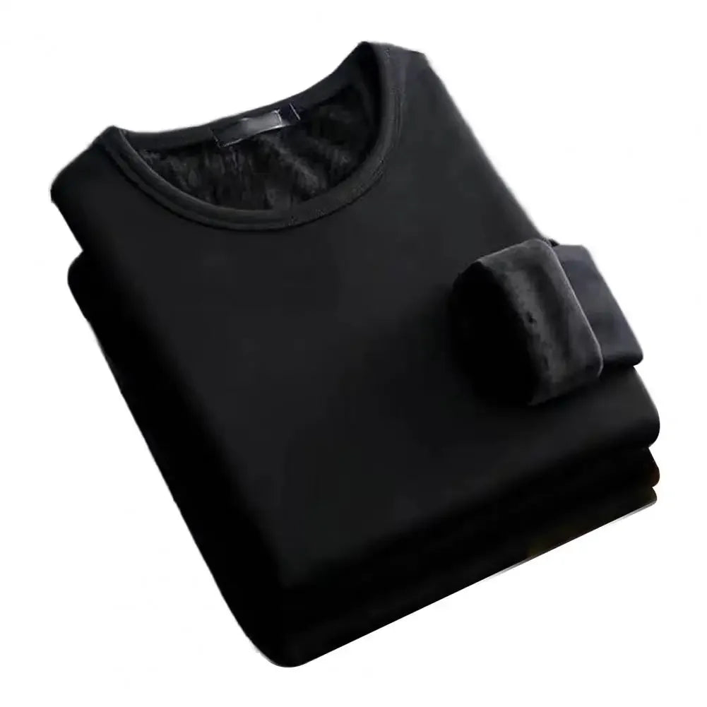 Winter  Men's Long-sleeved Thermal Underwer T-Shirt
