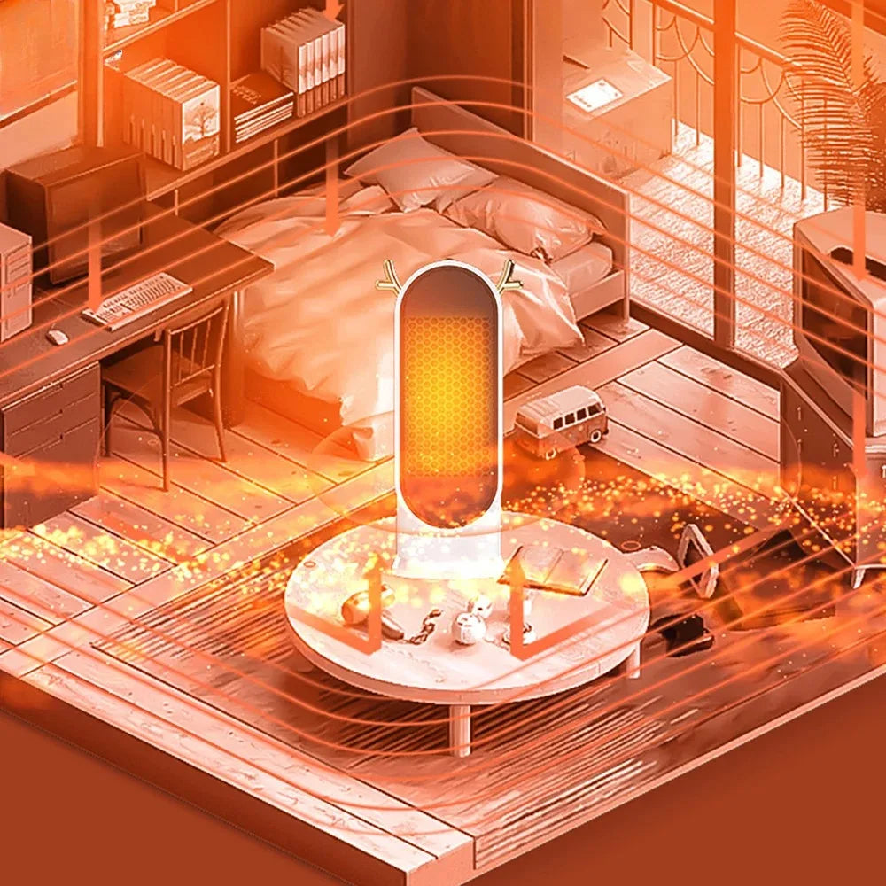 Desktop Electric Heater 500W