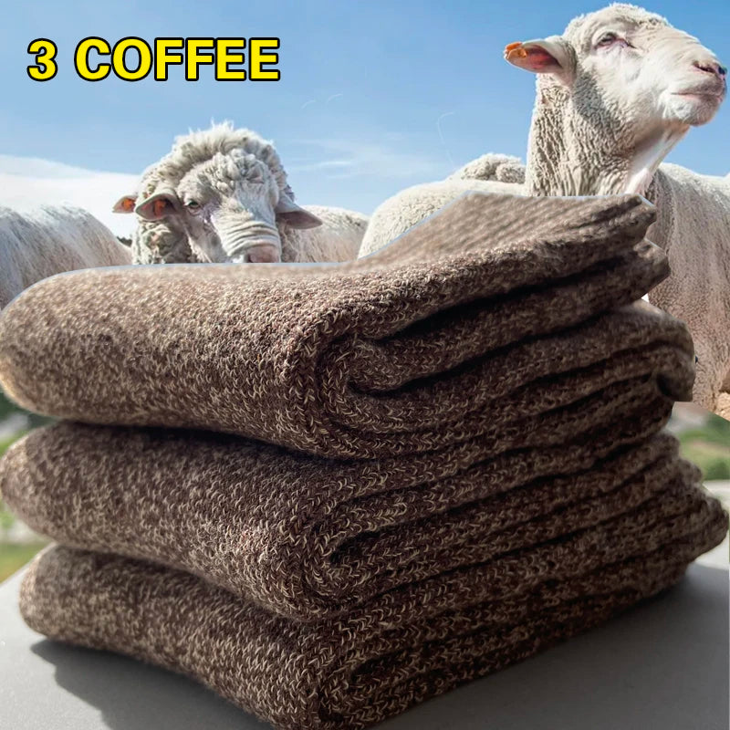 3 Pairs Winter Warm Thick Towel