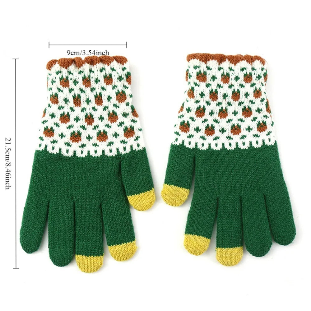 Winter warm gloves
