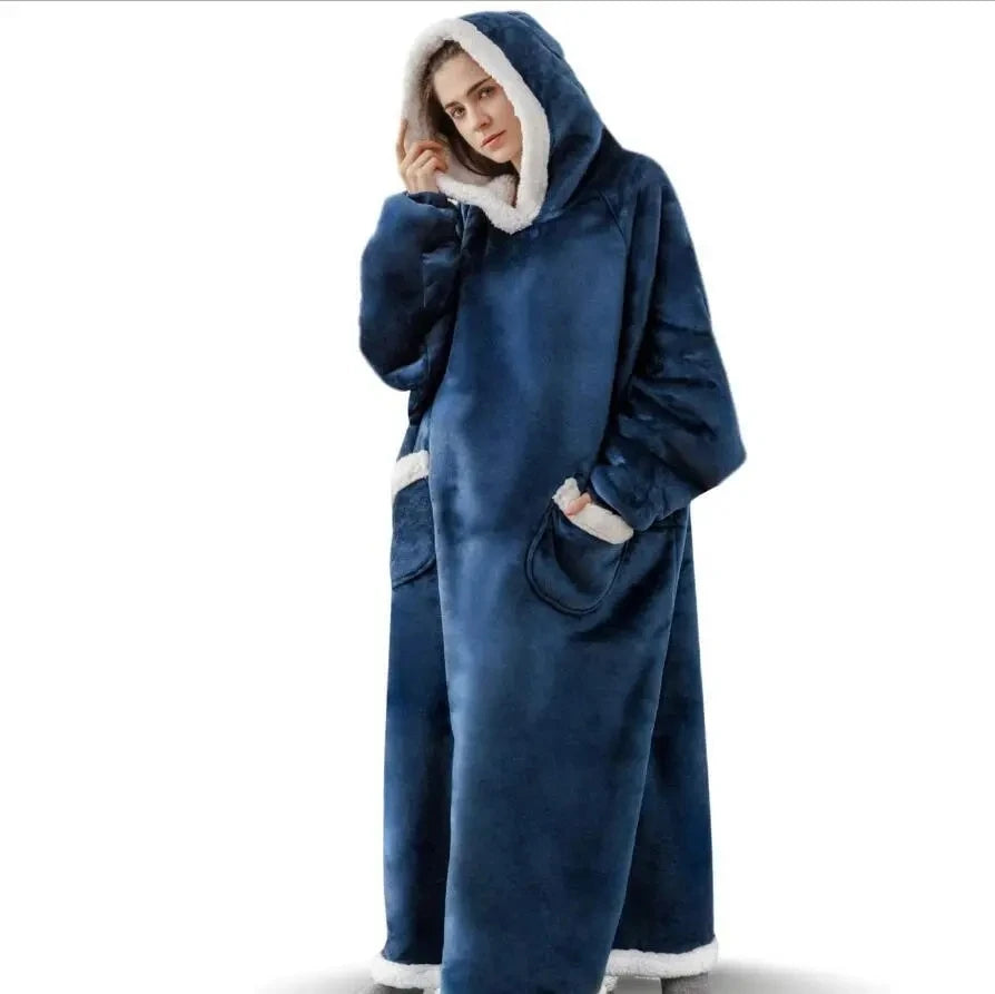 Super Long Flannel Blanket Pyjamas