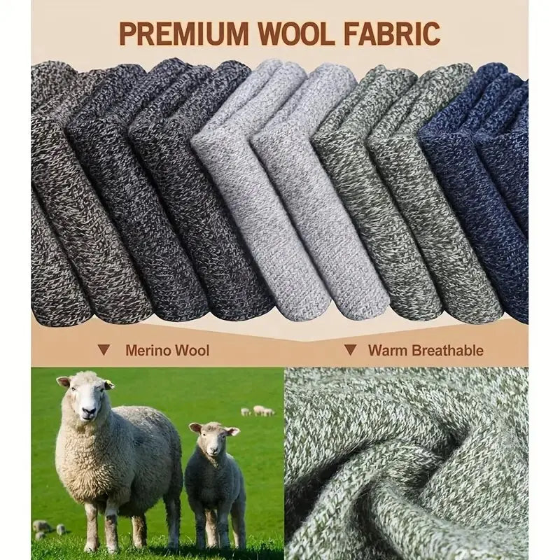 3 Pairs Winter Warm Thick Towel