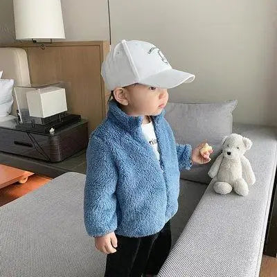 Warm Children Plush Coat