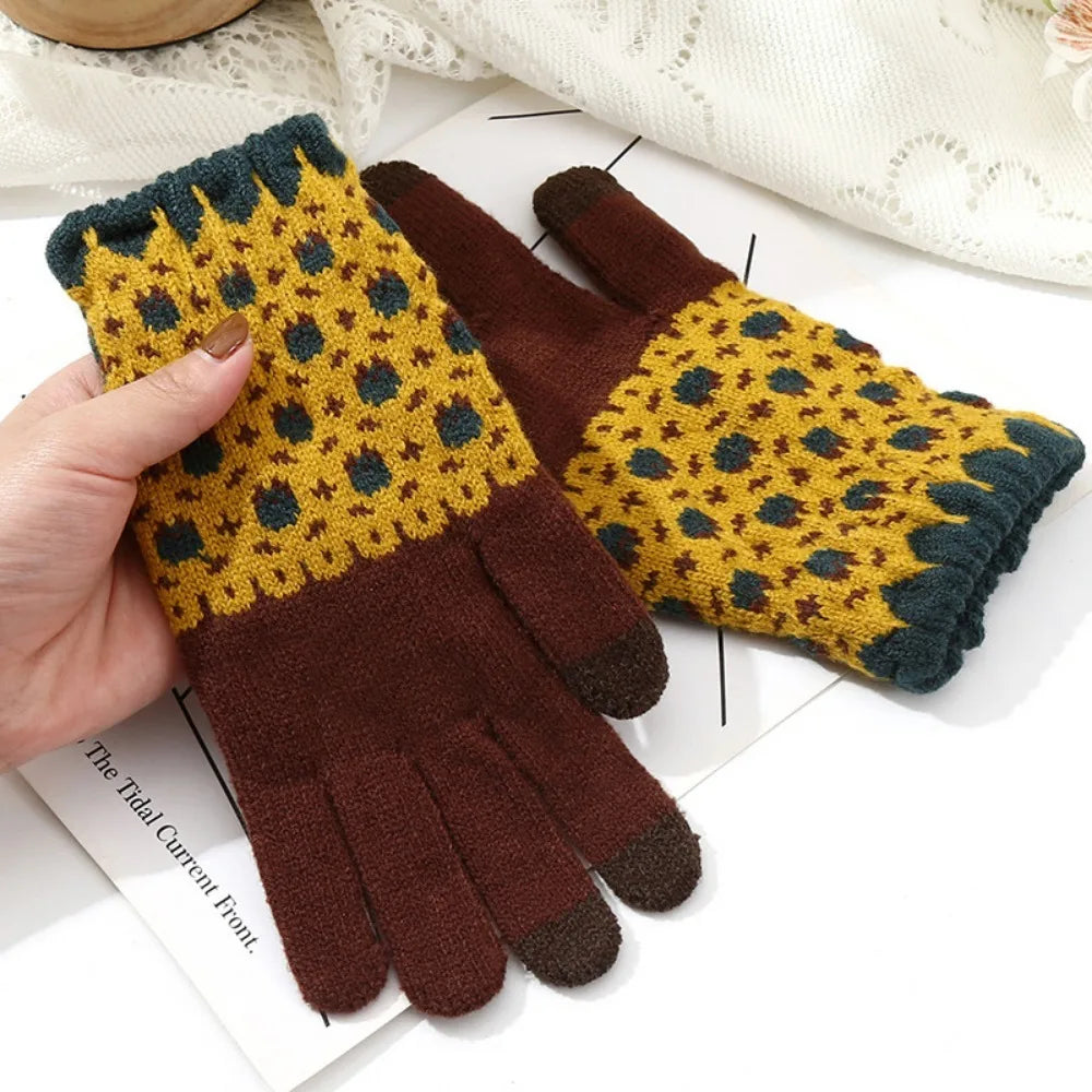 Winter warm gloves