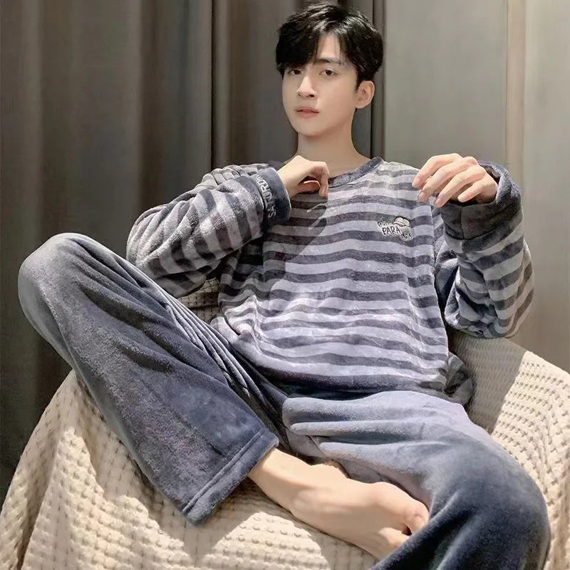Warm men pajamas