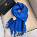 Winter Narrow Scarf 28 Color 100% Wool