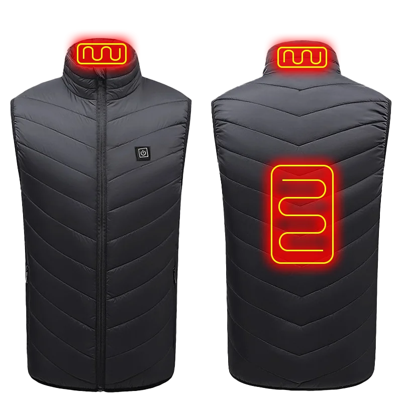 21 Heated Vest Zones Electric Heated Jackets