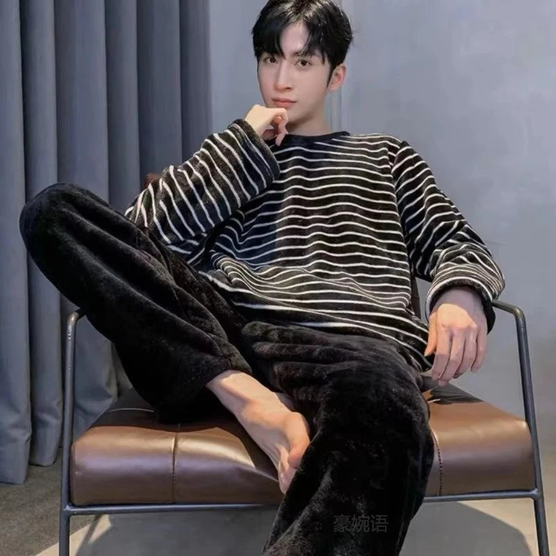 Warm men pajamas