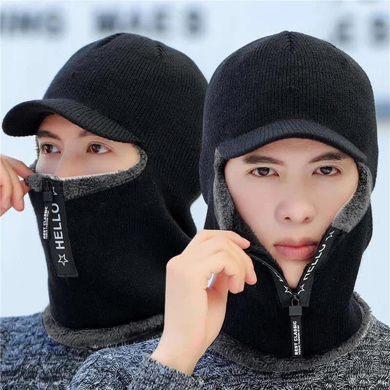 New Men Winter Warm Wool Hat