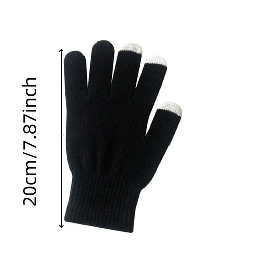 2/4pcs sets Winter Warm Velvet Hat Scarf Gloves Set