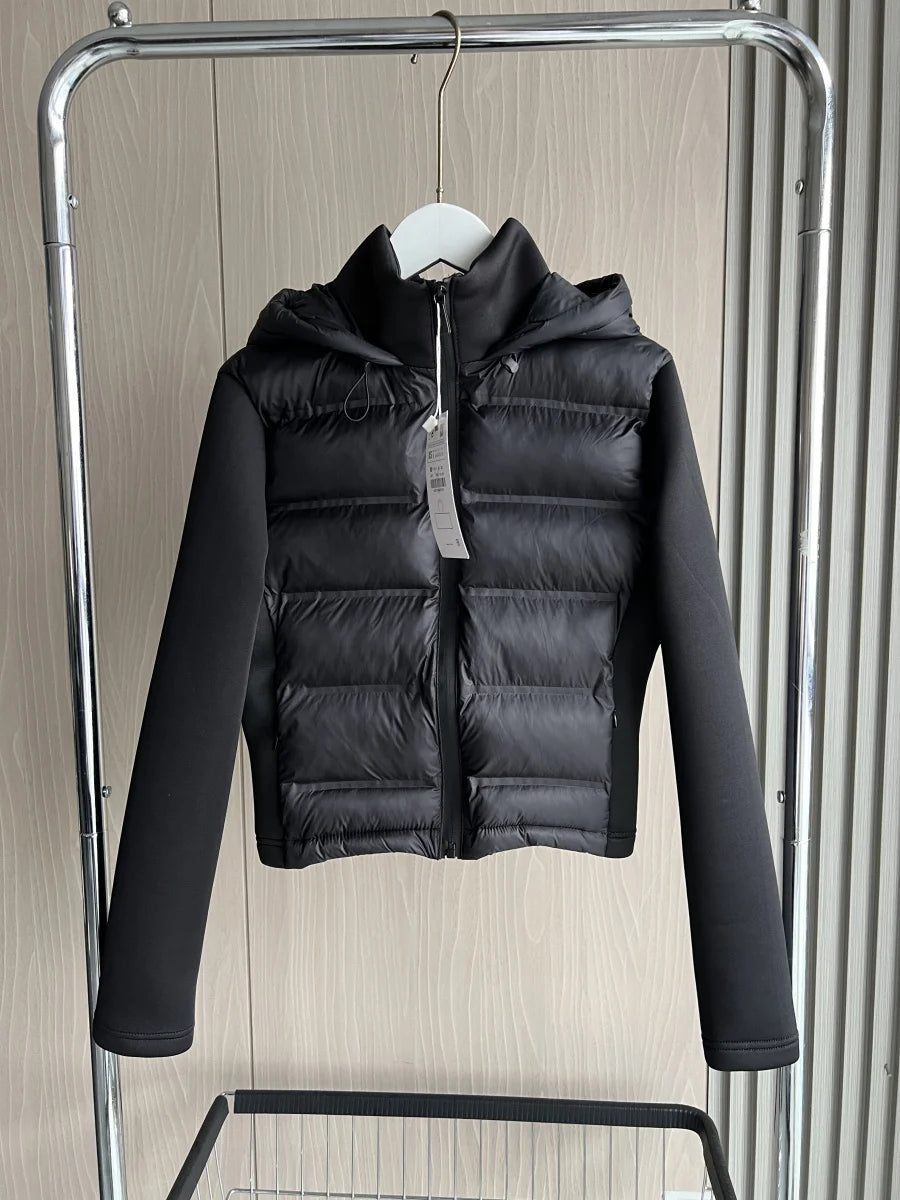 Think warm winter jacket