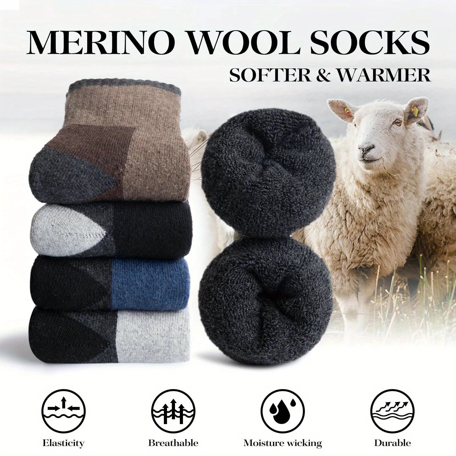 Winter Wool Socks