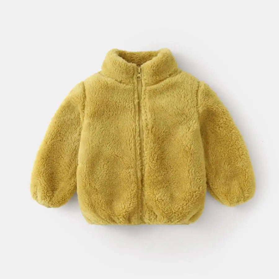 Warm Children Plush Coat