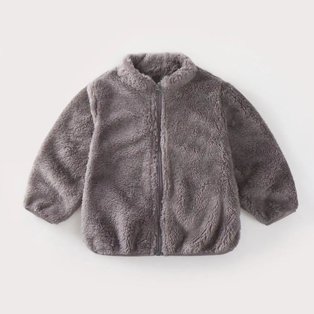 Warm Children Plush Coat