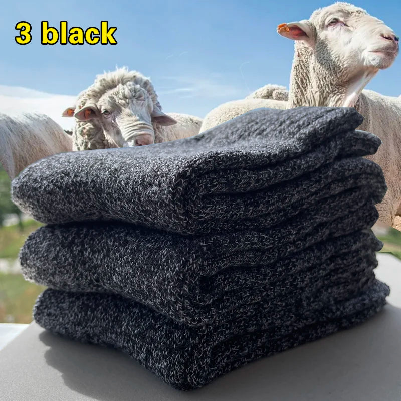 3 Pairs Winter Warm Thick Towel