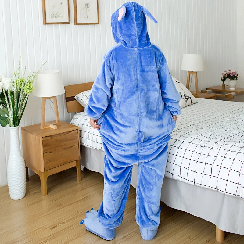 Kigurumi Stitch Onesies Cartoon Pajamas